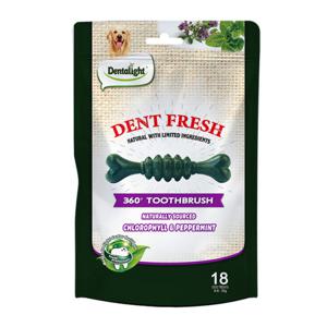 [덴탈라이트] 덴탈 프레쉬 360도 칫솔 덴탈껌 - 입냄새 제거 150