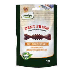 [덴탈라이트] 덴탈 프레쉬 360도 칫솔 덴탈껌 - 모질개선 150g