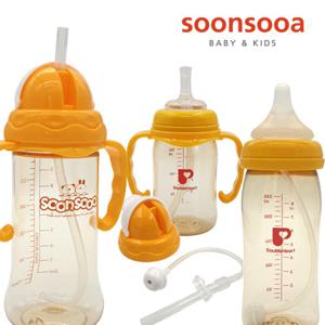 [순수아] 더블하트/호환모음/리필빨대/젖병빨대/손잡이/빨대캡