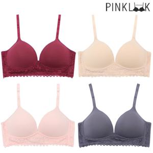 [핑크룩] 엘리스 볼륨패널 몰드 노와이어 브라1종/택1