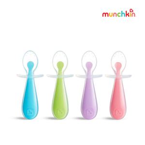 먼치킨 실리콘 트레이닝 스푼세트-2p