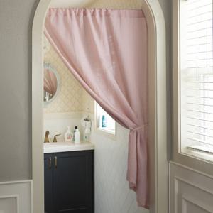 앨리스 퓨어린넨 면 가리개커튼+봉포함