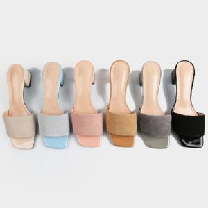 [블루피오레] 스웨이드 심플 샌들 BFS546