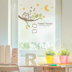 창문 시트지 칼라 안개시트지 딩동해피하우스01 M-A