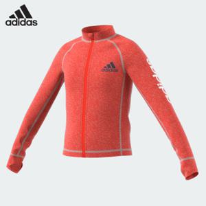 아디다스 FR 키즈 집업 래시가드 수영복 J BK5637