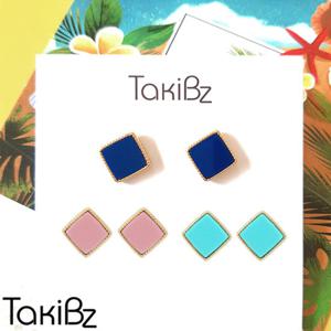 [타키비즈] 모건 스퀘어 귀걸이