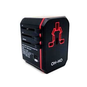 오호 YM108 여행용 어댑터 QC3.0 PD 고속충전 USB 2포트 C타입