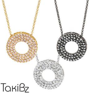 [타키비즈] 블링도넛 롱목걸이