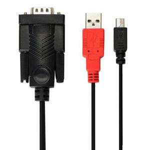 RS232 시리얼9핀 to 마이크로5핀 컨버터 NEXT-RS232S5