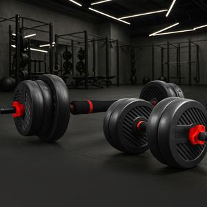 이고진 무게조절 덤벨 커넥터 조립식 덤벨바 21kg 세트 웨이트 이두 팔 홈트 운동