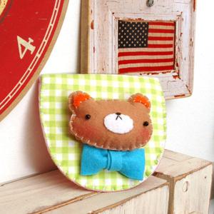 홈메디 곰돌이 동전지갑 만들기