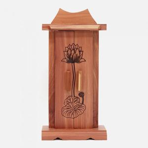 [박씨상방] 연꽃 향나무지방틀