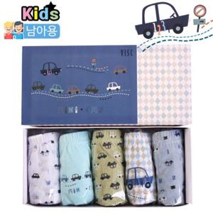 [아동팬티]  미니자동차 SC503 남삼각 5매/남아팬티/유아팬티