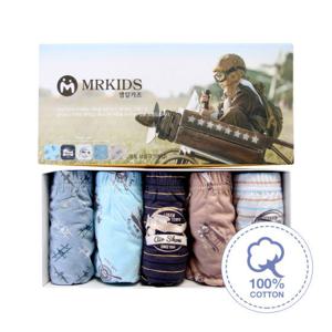 [아동팬티]  에어쇼 남삼각 KMPDB-515 5매/남아팬티/키즈팬티