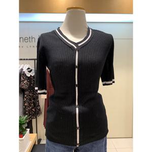 [케네스레이디]슬림배색니트 EKPOJH04