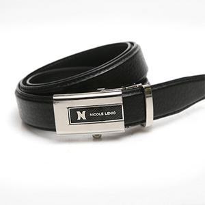 니꼴레닉 블랙_307 한국제조 자동버클 남성용 신사 골프벨트