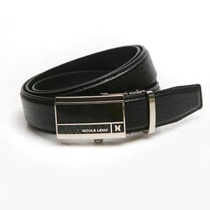 니꼴레닉 블랙_309 한국제조 자동버클 남성용 신사 골프벨트