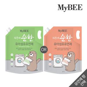 마이비 피부에순한 유아유연제 리필(2100ml)_향선택