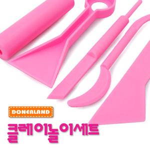 클레이놀이세트 클레이세트/점토놀이/찍기놀이/찍기도구/요술점