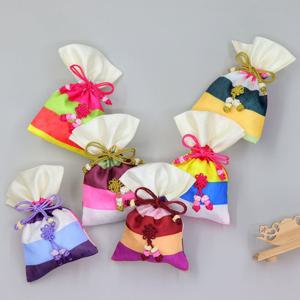 [박씨상방] 색동비단 복주머니(소)