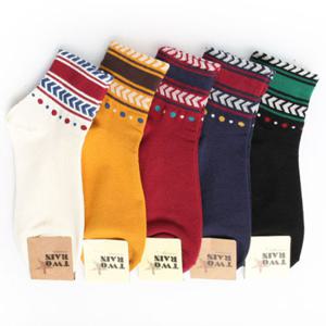 양말예찬 여성용 꼬마인디언 패션양말