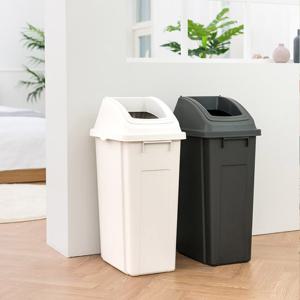 프랑코 퍼블릭 휴지통50L(슬림오픈) 대용량 분리수거함 쓰레기통