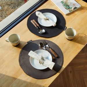 [모던하우스] 바후스 라운드 테이블매트 시크그레이