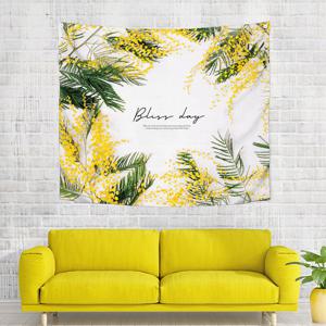 상상후 블리스데이 패브릭포스터 150x130cm 가리개 커튼 꽃