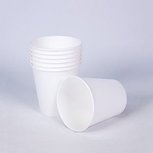 테이크아웃 무지 종이컵 6.5온스 자판기종이컵 100개