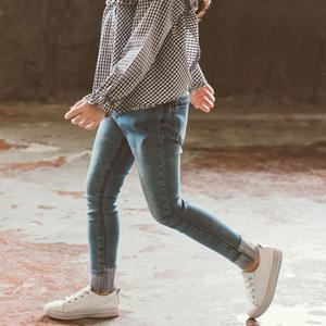 아동 주니어의류 여아찢청바지 데님팬츠 초등학생1860