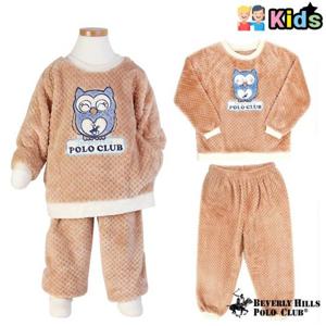 [아동잠옷] 비버리힐즈 폴로클럽 밍크세트 부엉이_BPS2035