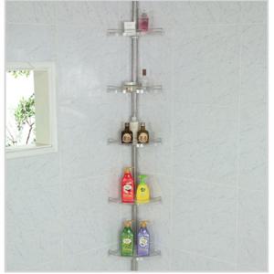 [라이펀]나이스 투명코너선반5단