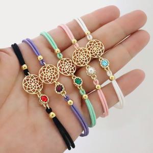 [선물포장] 드림캐쳐+탄생석 매듭팔찌(5종 택1)