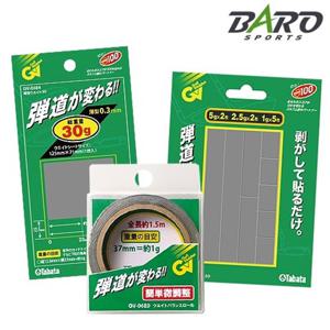 [바로골프][TABATA GOLF]일본수입 골프납테이프 /골프납/클럽밸
