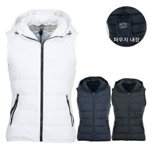 [나나골프]웰스프링 남성 다운라이크 후드 조끼 CVWS8007