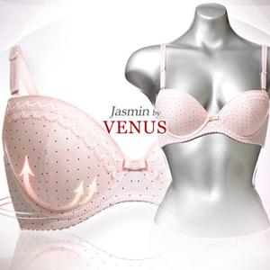 [비너스 자스민]러블리 도트 레이스 몰드 브라 jbr1158