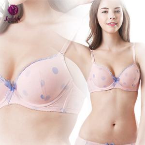 [비너스 자스민] 빅사이즈 파스텔 도트 몰드 브라 jbr1082