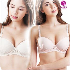 [비너스 자스민] 빅사이즈 써클 자수 몰드 브라 jbr1068