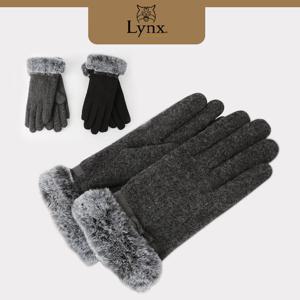 [링스] 인조퍼리본 여성용 순모장갑 LX-25218
