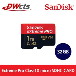 [대원CTS]SanDisk Extreme Pro Class10 micro SDHC 32GB / SDSQX