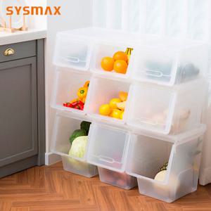 시스맥스 루맥스 슬라이딩 리빙박스 슬림형 중형//옷정리함/플라스틱수납장/분리수거함/소품정리함/소품함/정리함/서랍함