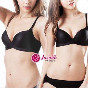 [비너스 자스민]무봉제 누디라인 몰드 브라팬티세트 jbp1098