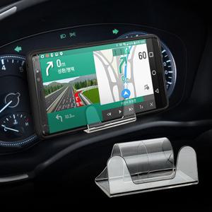 투명 고정형 차량용 스마트폰거치대 새차선물