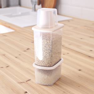 포켓 잡곡통 500ml+1000ml 2P세트 쌀통 씨리얼통