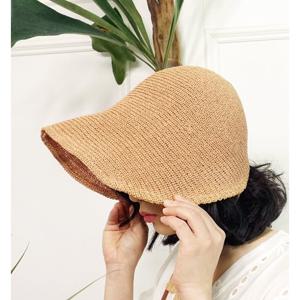 [앞머리]와이어챙 썸머 니트 보넷 벙거지 햇n424