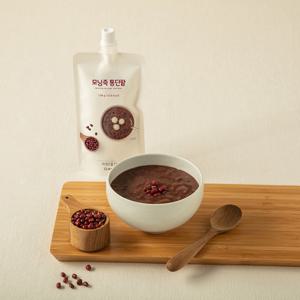[인테이크] 식사대용 간편한 모닝죽 국산 통단팥 130g x 7팩