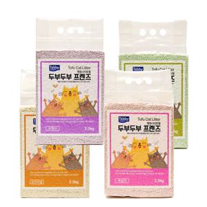 테비토퍼 두부두부 프렌즈 2.5kg 고양이모래