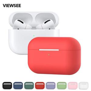 뷰씨 에어팟프로 실리콘 무선충전 케이스 슬림분리형