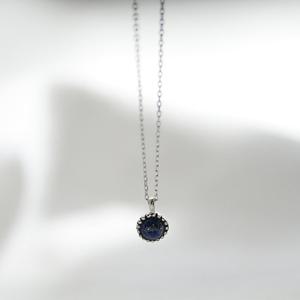 제이로렌 91N0834 12월탄생석 라피스라줄리 목걸이