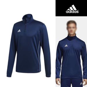 아디다스 코어 18 트레이닝 탑(CV3997) 반집업 긴팔티